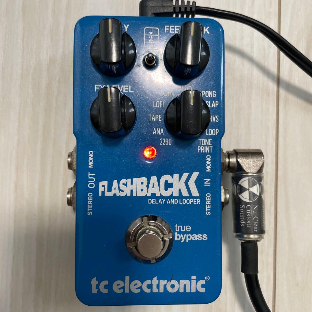ギター tc electronic FLASHBACK delay and looper