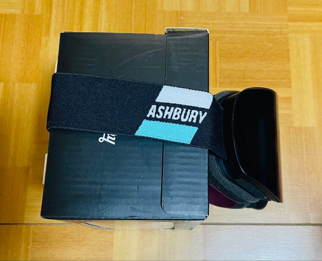 新品未使用ASHBURY SONIC MERLINグリーンミラー スペアレンズ付