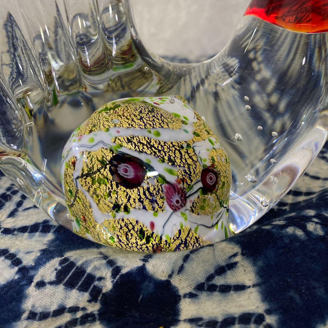 黒木国昭　ガラス　硝子　鶏