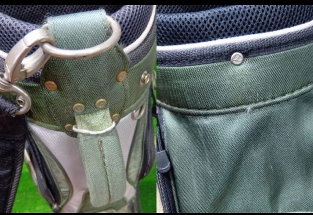 TaylorMade ゴルフバッグ・キャディバッグ　カーキ