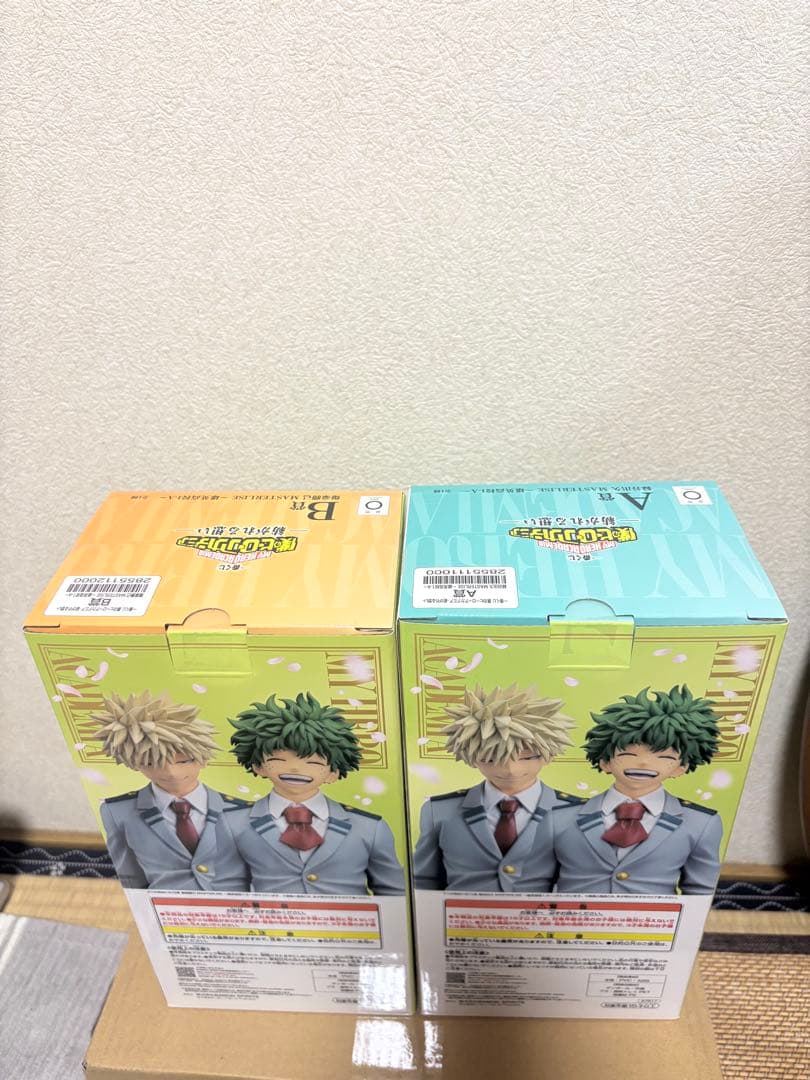 一番くじ 僕のヒーローアカデミア 紡がれる想い A賞 B賞 フィギュアセット