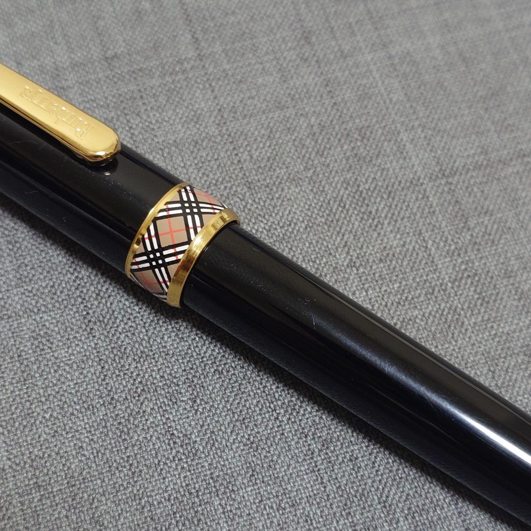 明*灯様 バーバリー　万年筆　24KGP　エグゼクティブ