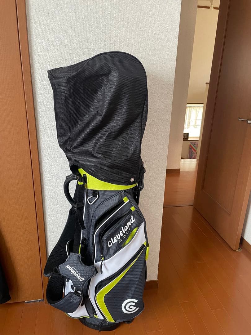 Cleveland Golf キャディバッグ ブラック/グリーン