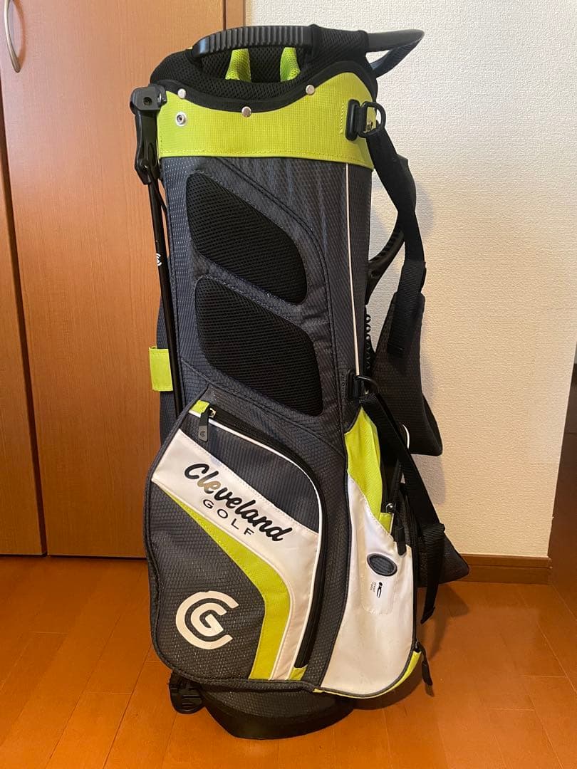 Cleveland Golf キャディバッグ ブラック/グリーン