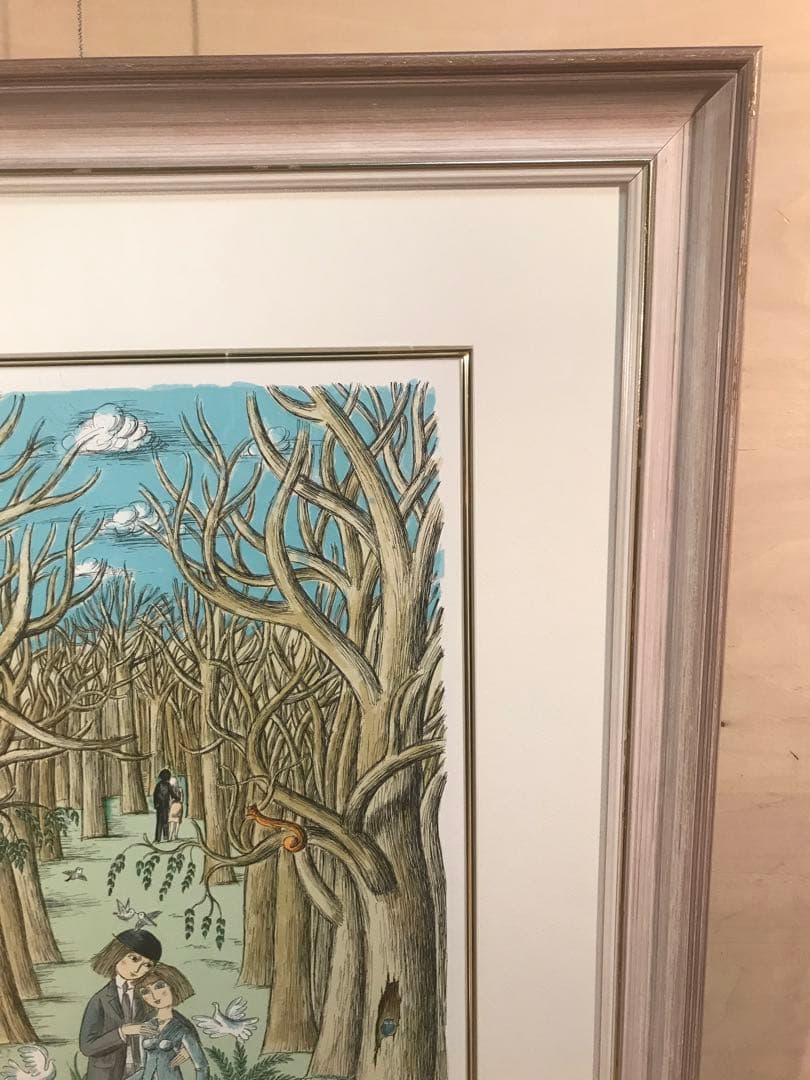 ペイネ　「心を開いて」　リトグラフ　直筆サイン・エディション有り