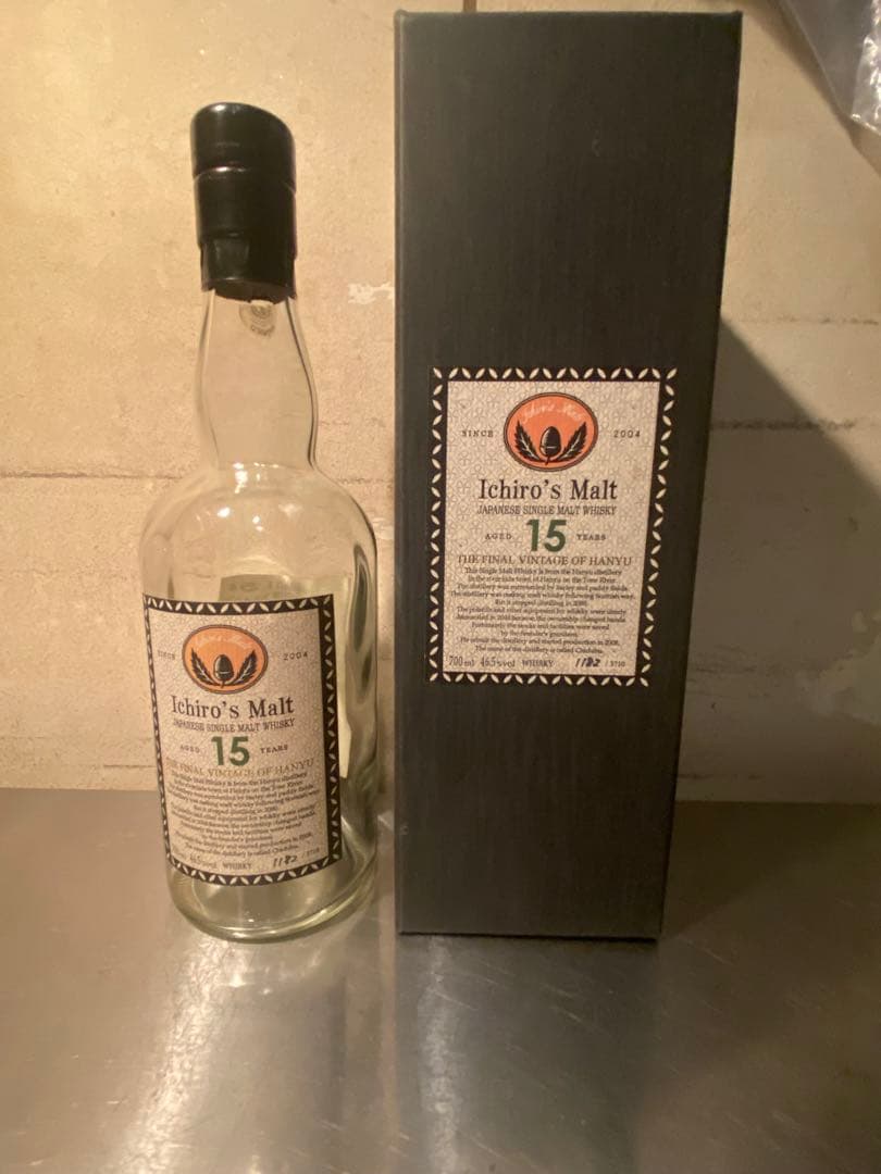 Ichiro's Malt 15年 空瓶箱付き