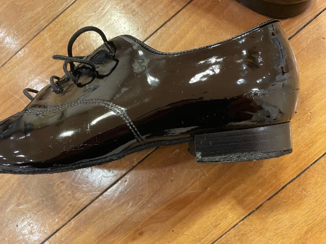 【お値引き中】中古　SupaDance社　社交ダンス用男性用エナメルシューズ