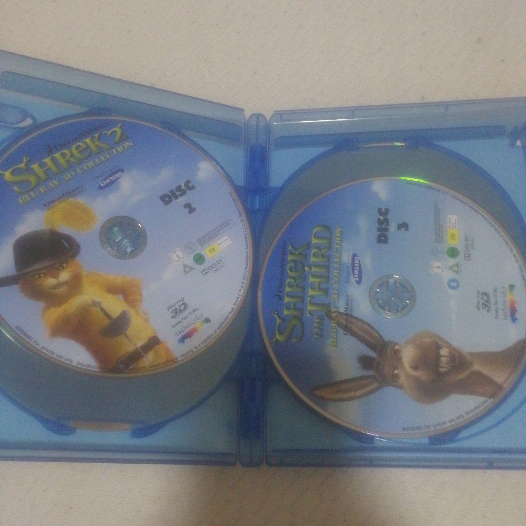 シュレックコンプリートコレクション 3Dブルーレイ4枚組 ドリームワークス海外版