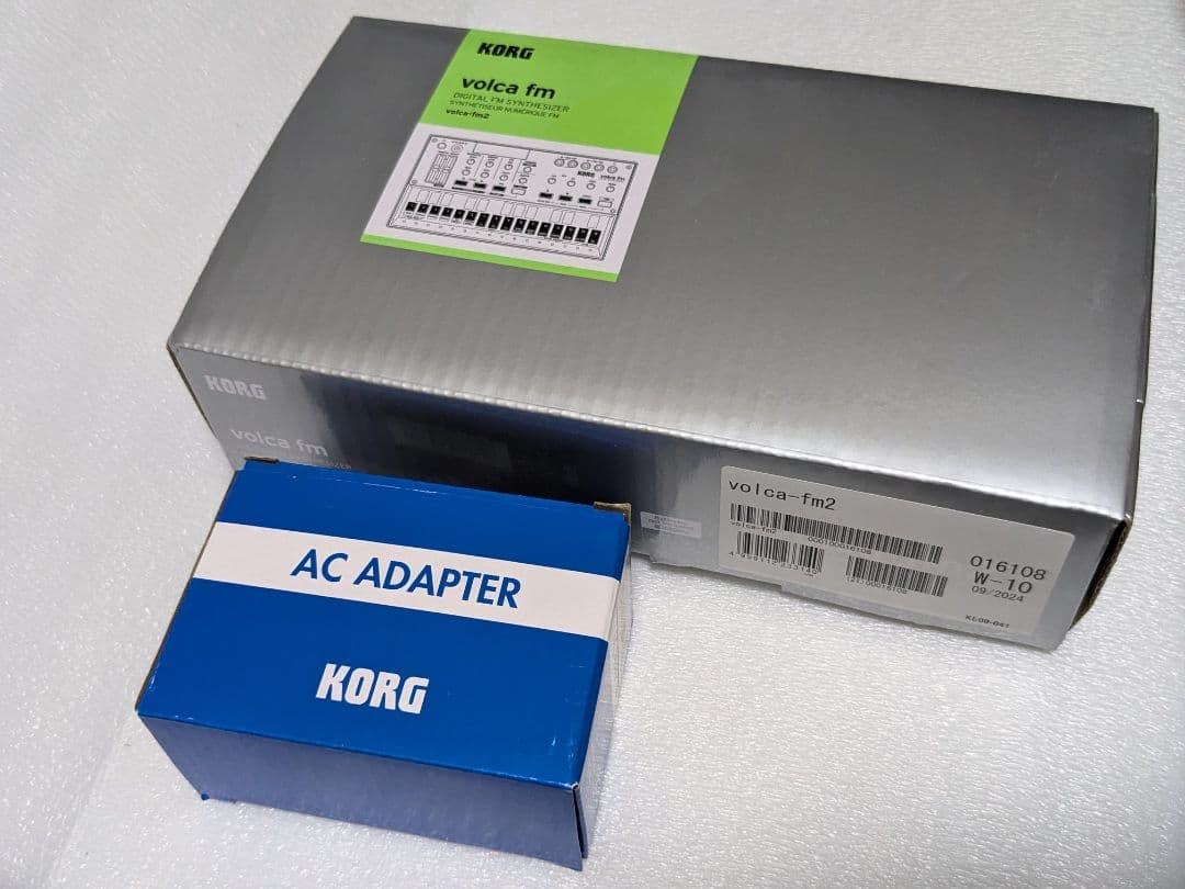 KORG VOLCA FM2 FMシンセサイザー ACアダプター付き 美品