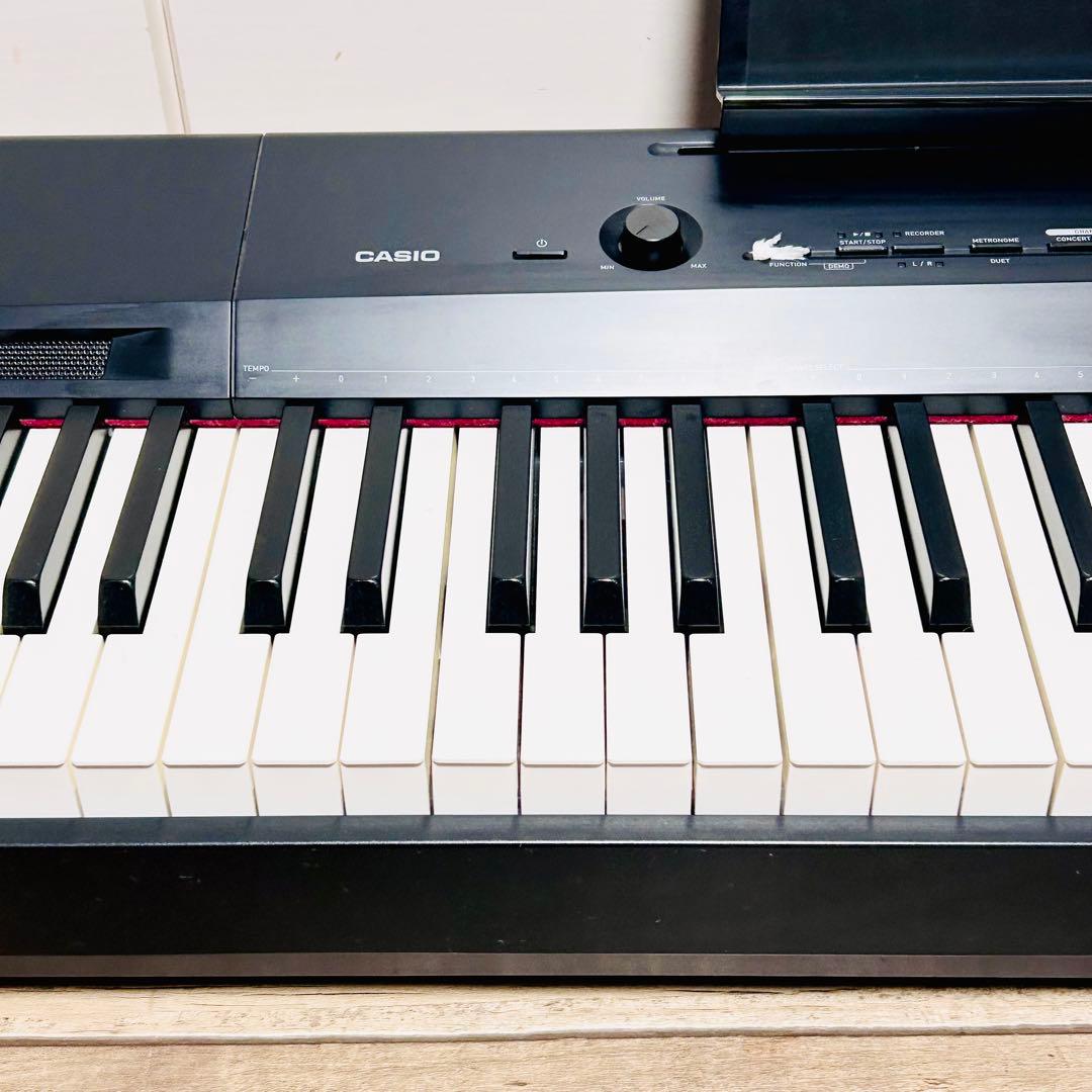CASIO 88鍵盤 電子ピアノ Privia PX-160BK（良品）