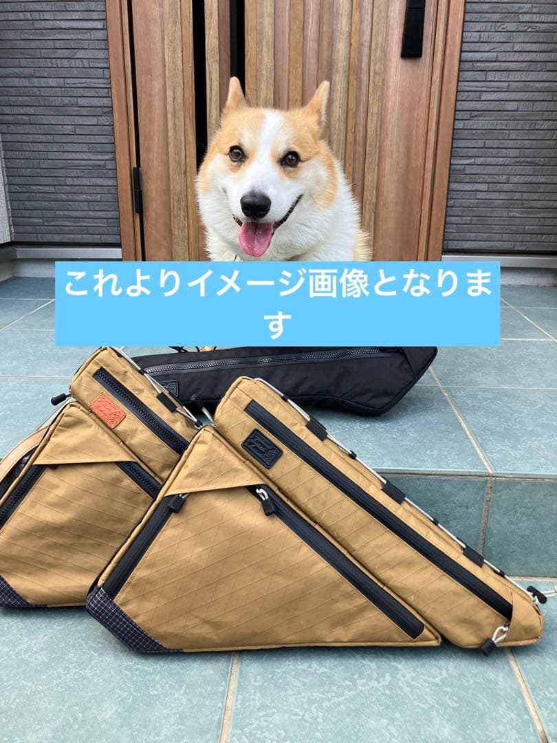 ハンドメイド　上下分割式フレームバッグX-PAC フレーム49