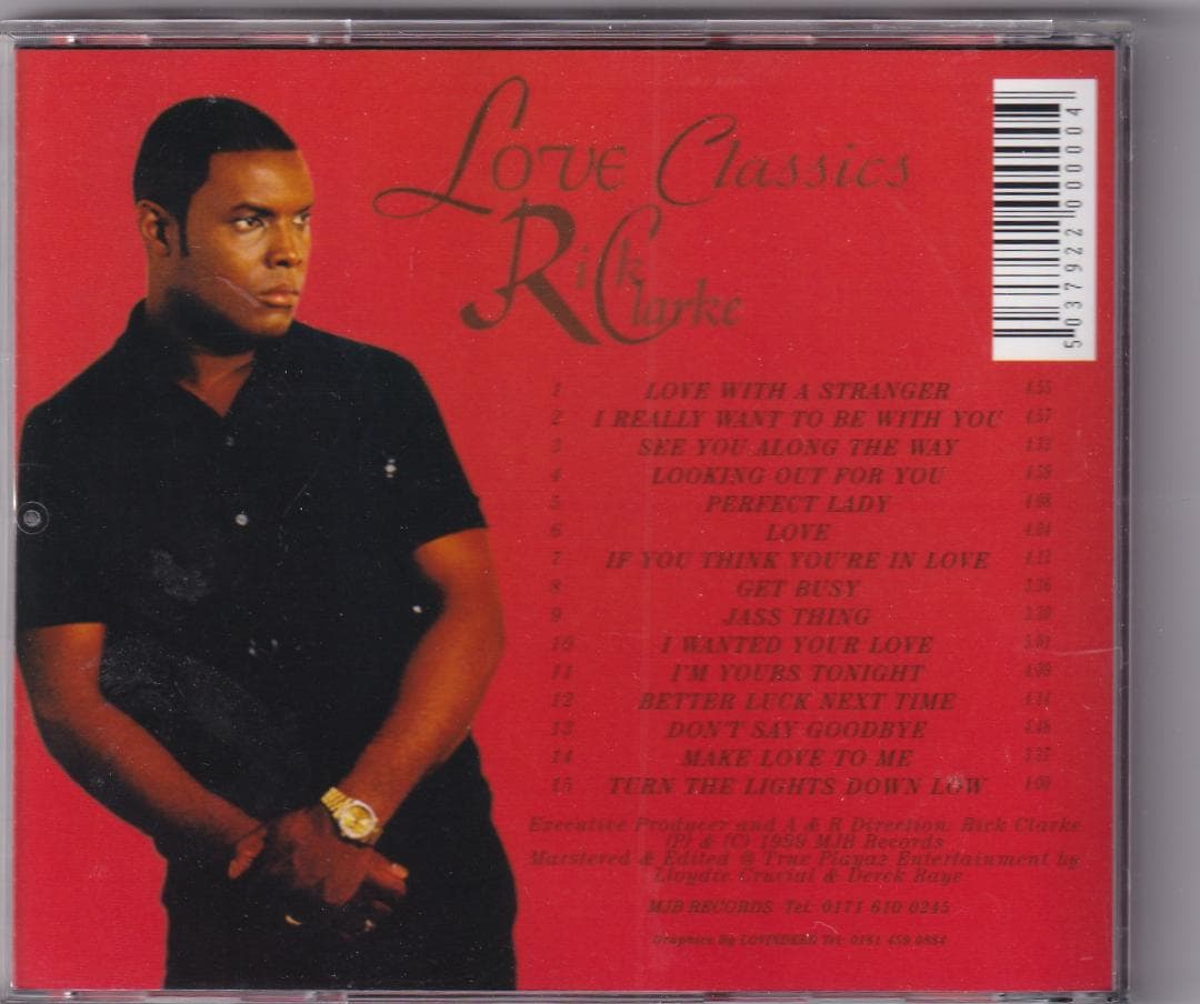 【R&B】R Clarke Love Classics