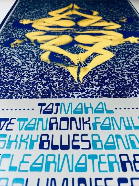 Family Dog Poster /Taj Mahal/ミュージシャンポスター