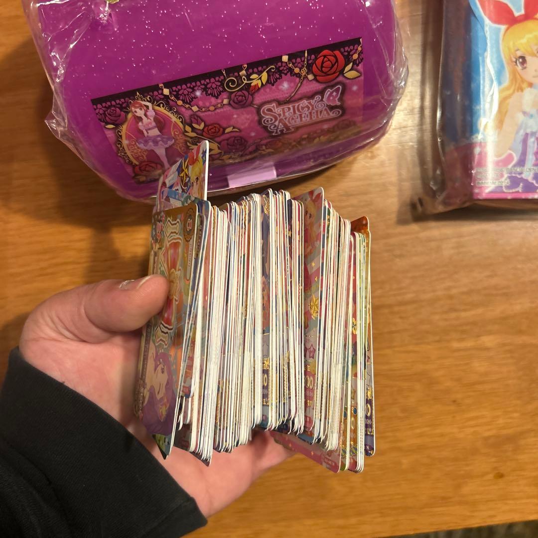 アイカツ！カードバインダー ICカード付き ノーマルカードつき 他小物？