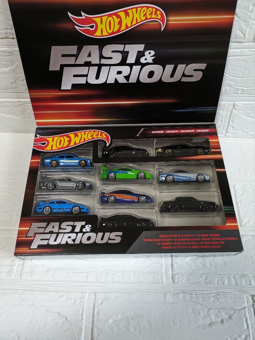 ホットウィール　ワイルドスピード　５点セット