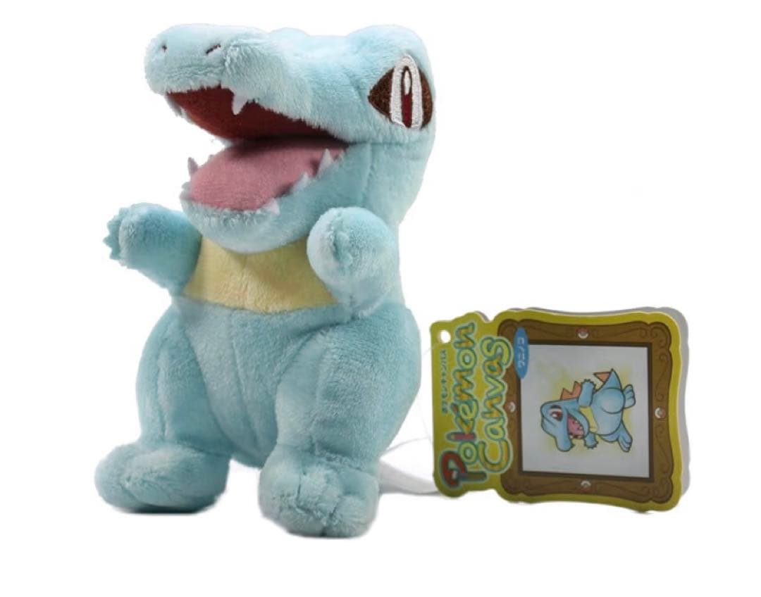 ポケモン　ぬいぐるみ　ワニノコ　キャンバス　202512181157