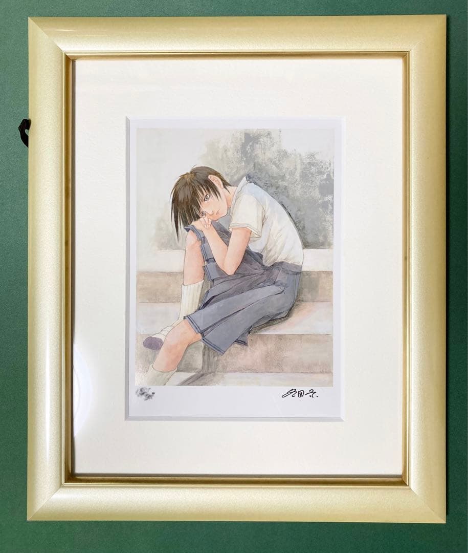 冬目景　サイン入りアートグラフ【羊のうた　八重樫葉】