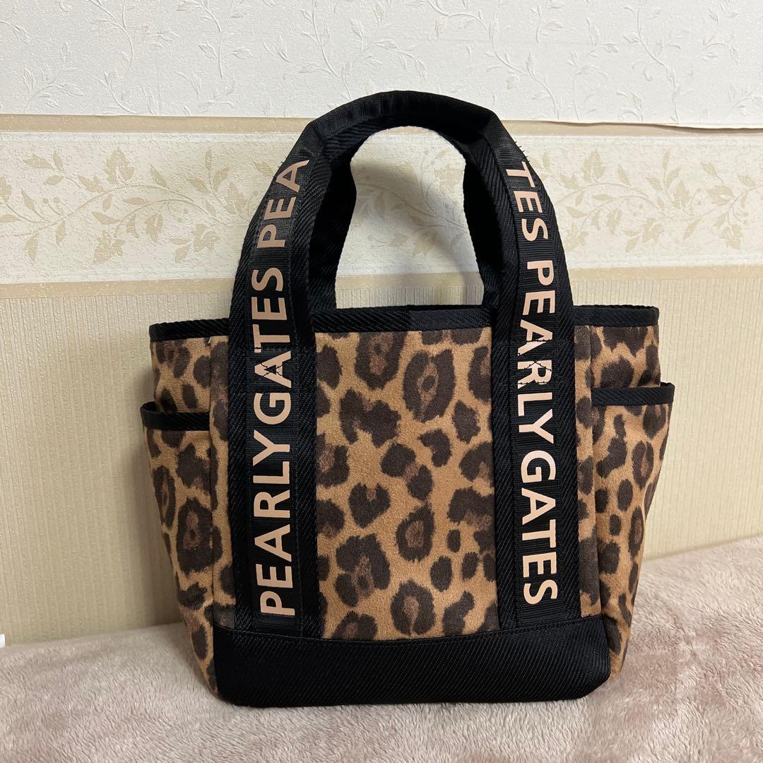 パーリーゲイツ　カートバック　豹柄