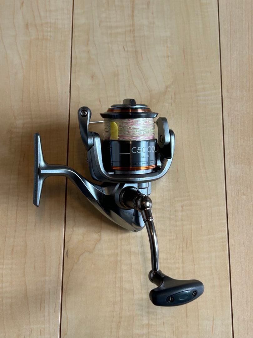 Shimano ELF C5000 スピニングリール　スプール　カスタムハンドル
