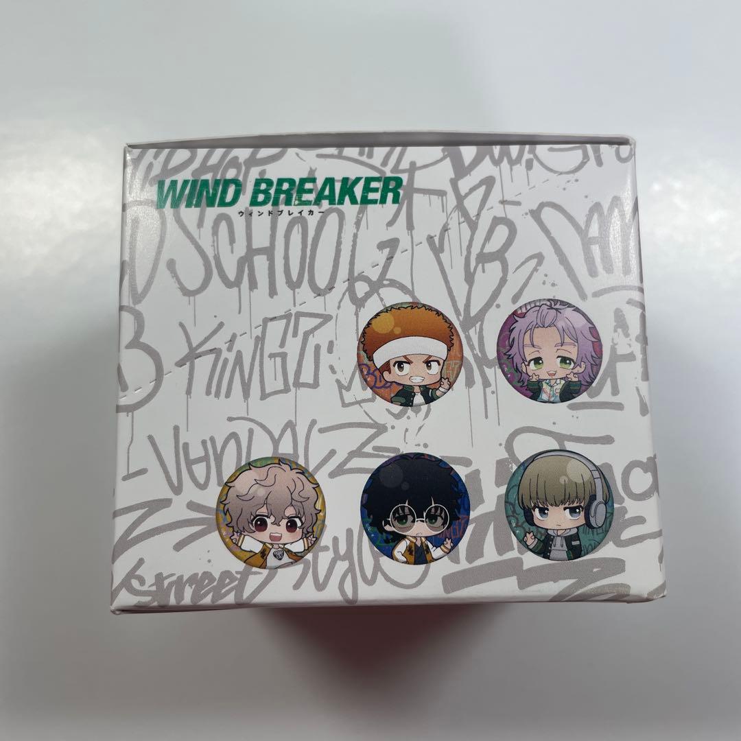 wind breaker 缶バッジ　BOX 4種セット