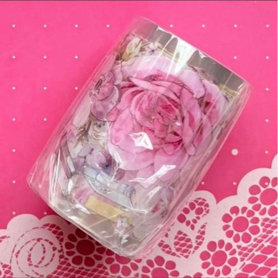 贝壳光 6cm×5m 紫雾纱 海外マスキングテープ　海外マステ　花