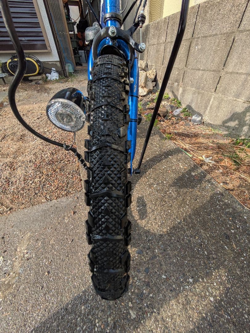 キッズ自転車 青 Shimano