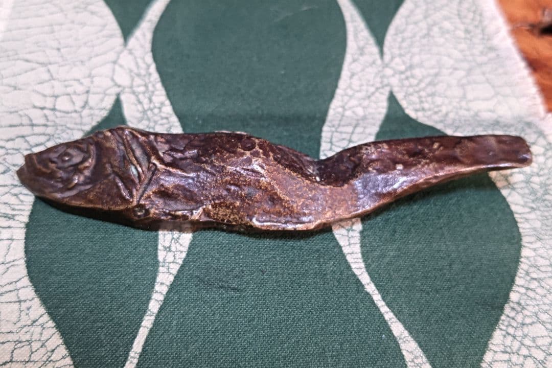 書道具　文鎮　　在銘