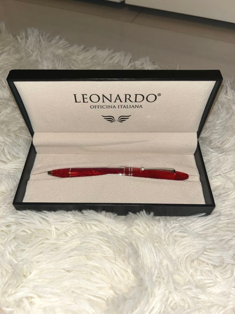 LEONARDO レオナルド 万年筆 FURORE レッドパッション 新品未使用