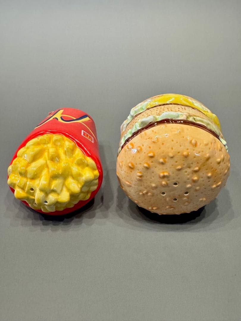 ✳︎希少✳︎ マクドナルド ビッグマック フライドポテト 1997 陶器 置物 新品