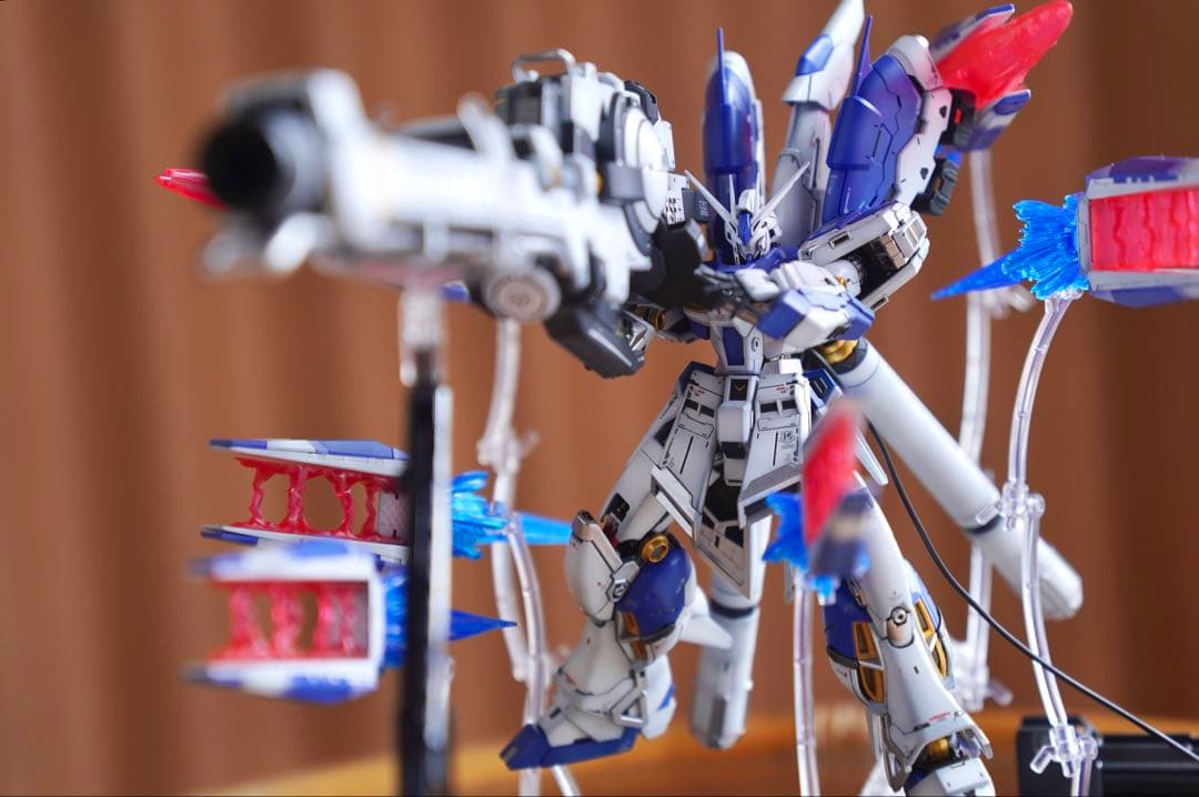 hi ν ガンダム　RG ハイパーメガバズーカランチャー