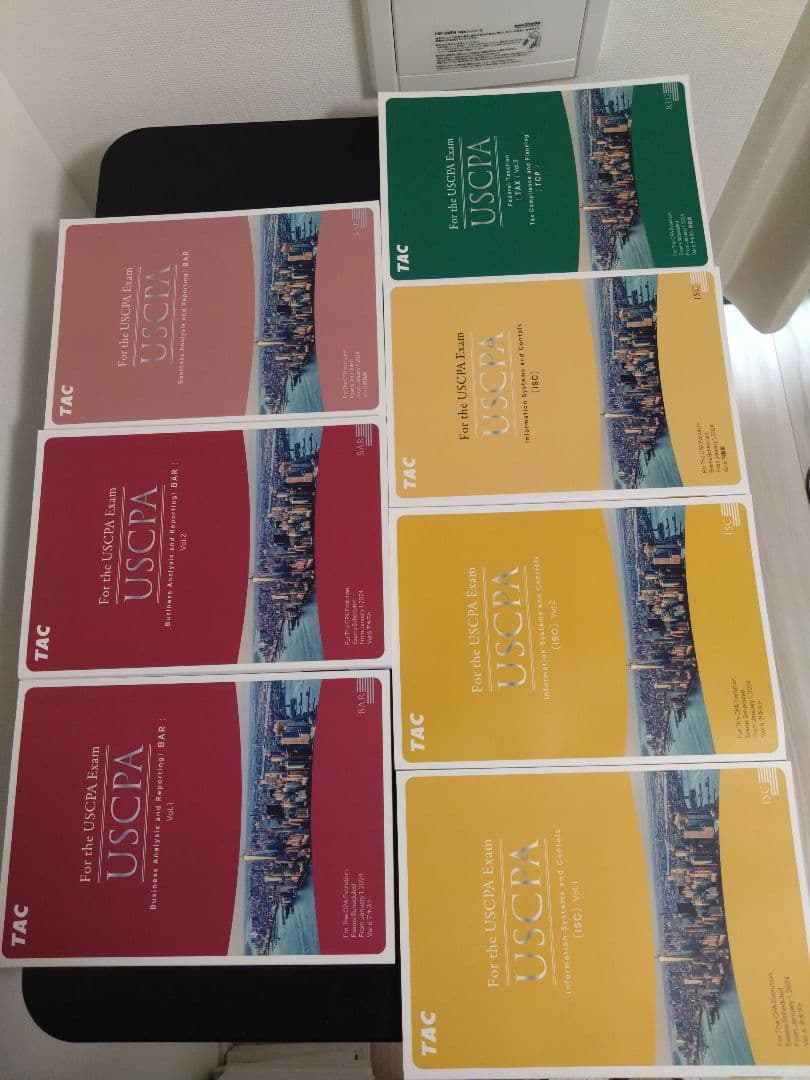 TAC USCPA教材 新試験対応 2024年〜