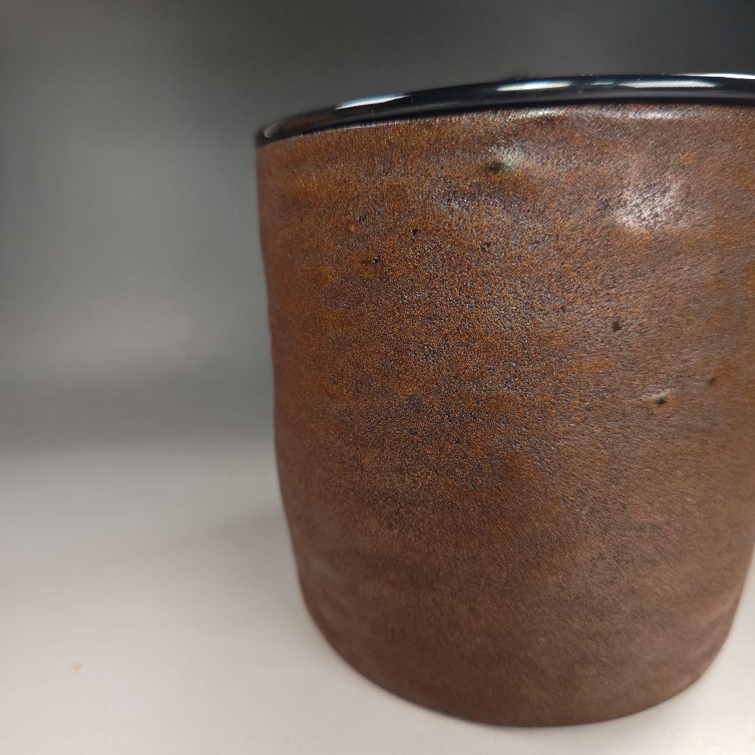 イ889 水指『作家物』『輪島塗　天然木　水指　共箱』茶道具