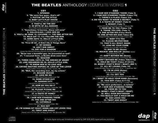 THE BEATLES - ANTHOLOGY 1-7 セット