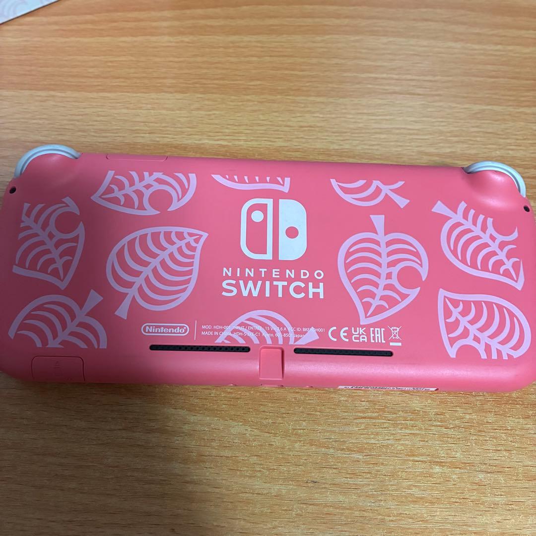 Nintendo Switch Lite どうぶつの森 しずえアロハ柄