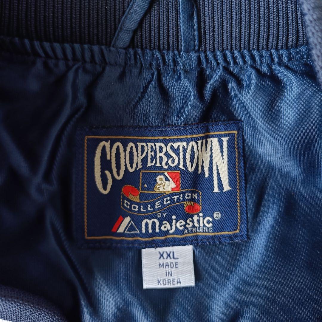 ヤンキース　スタジャンジャケット　ネイビー