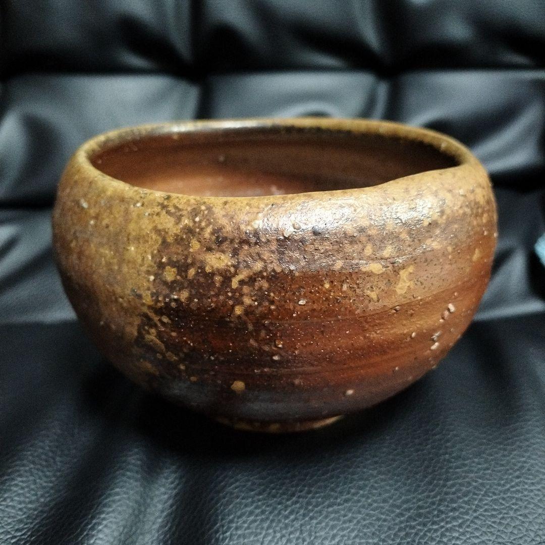 金重道明 茶碗 備前焼 古美術 骨董