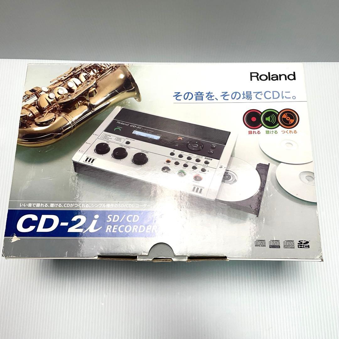付属品多数Rolandローランド SD/CDレコーダー CD-2i 動作確認済み