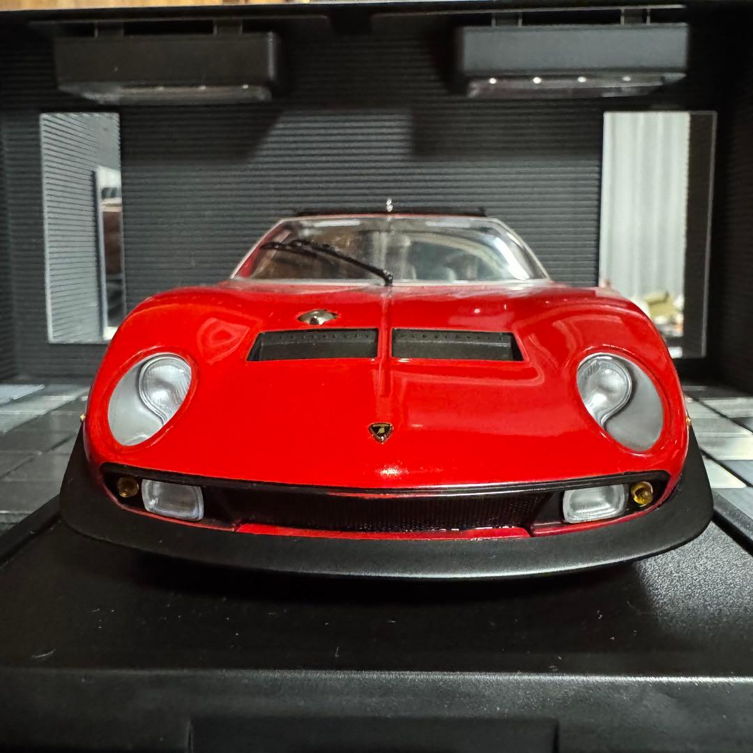 絶版未展示品 京商 1/18 ランボルギーニ イオタ SVR