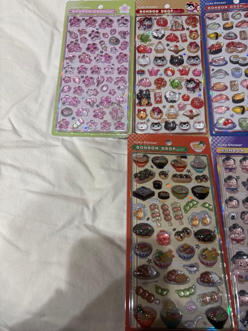 正規品　ボンボンドロップシール 和柄 9枚セット　新品未使用