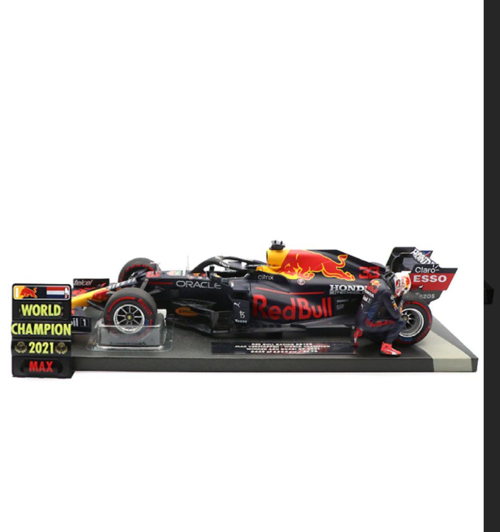 【MVショップ】1/18 RB16B  2021アブダビGP フェルスタッペン