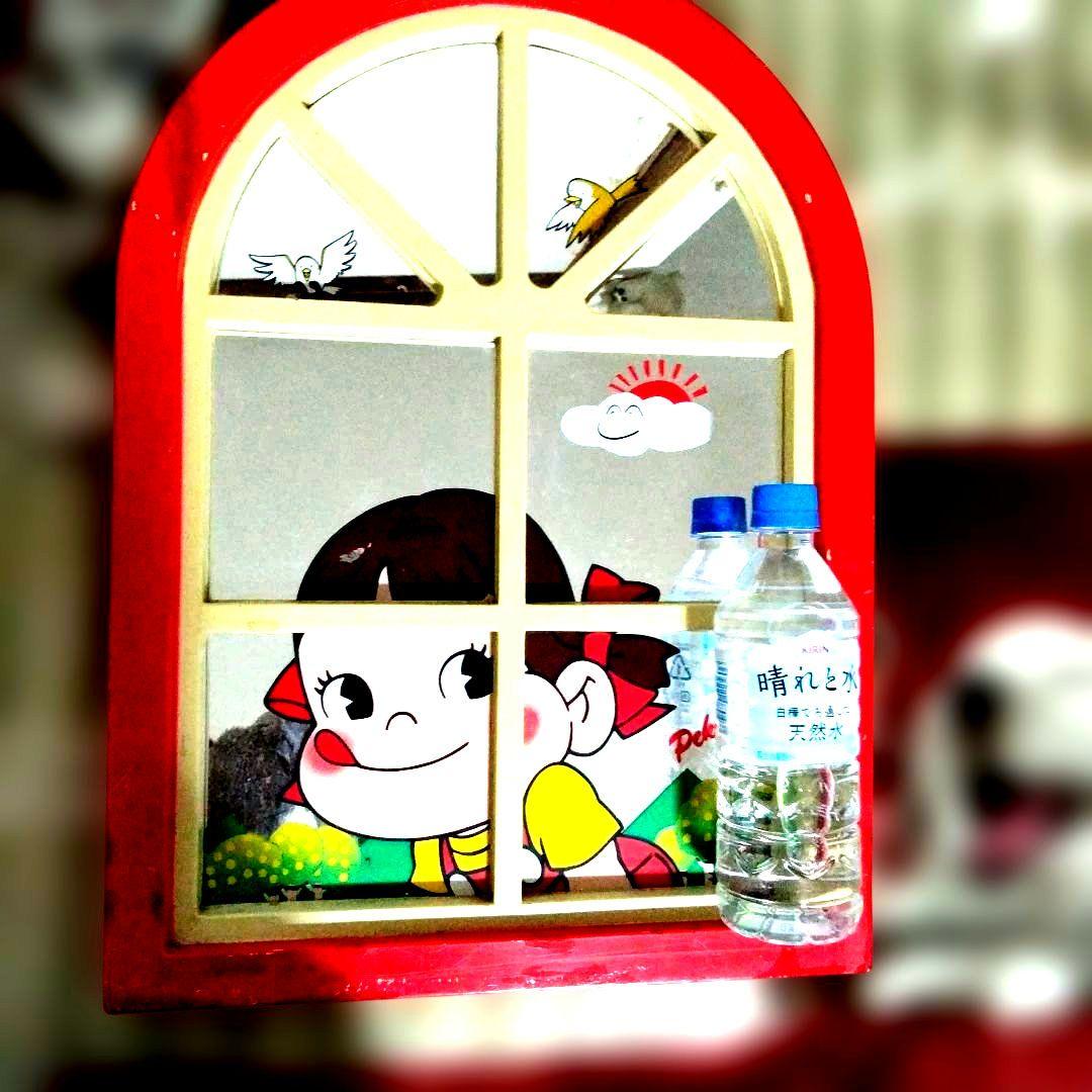 ペコちゃん 窓型デコレーション鏡