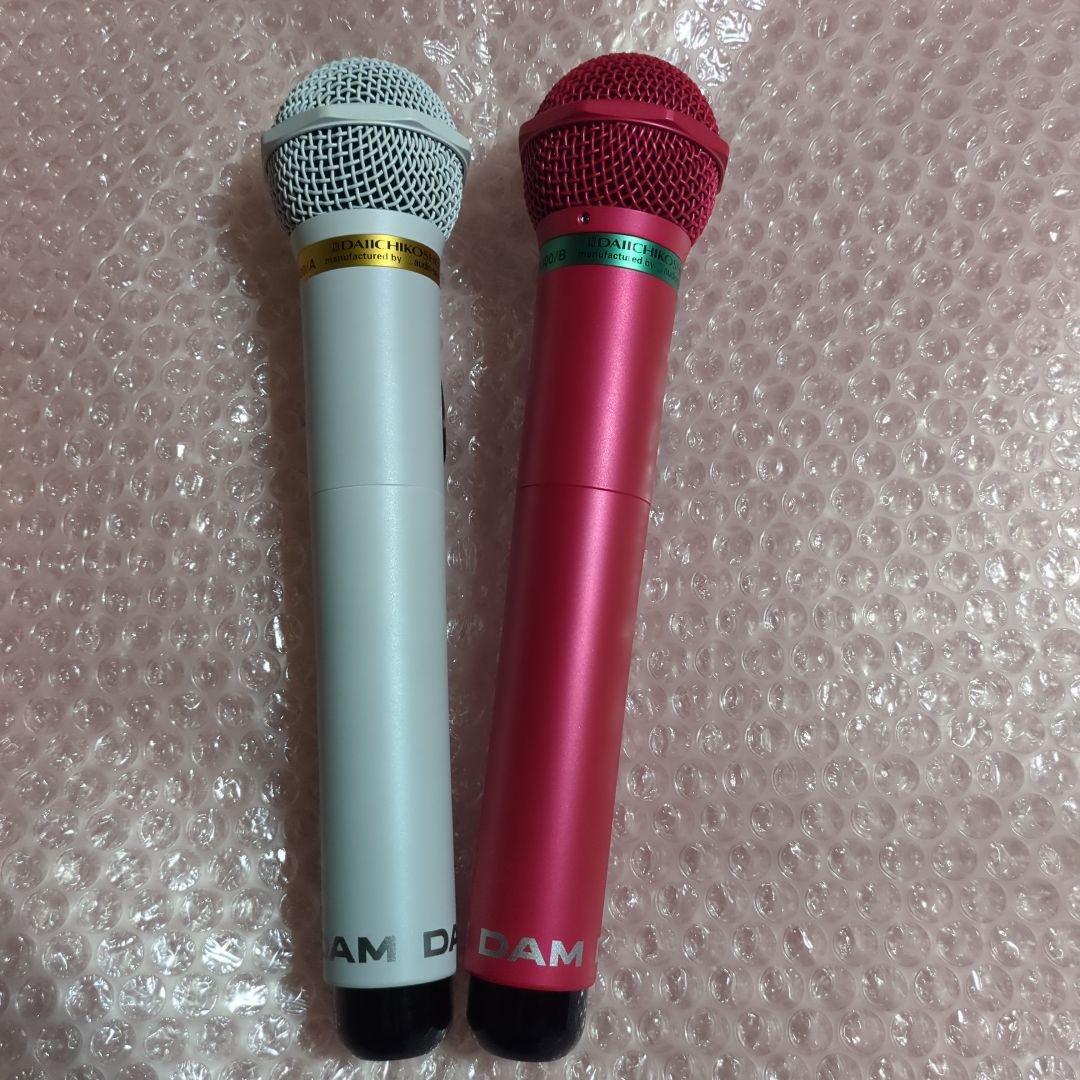 DAM マイク WITM-300/A 白 WITM-300/B ピンク カラオケ