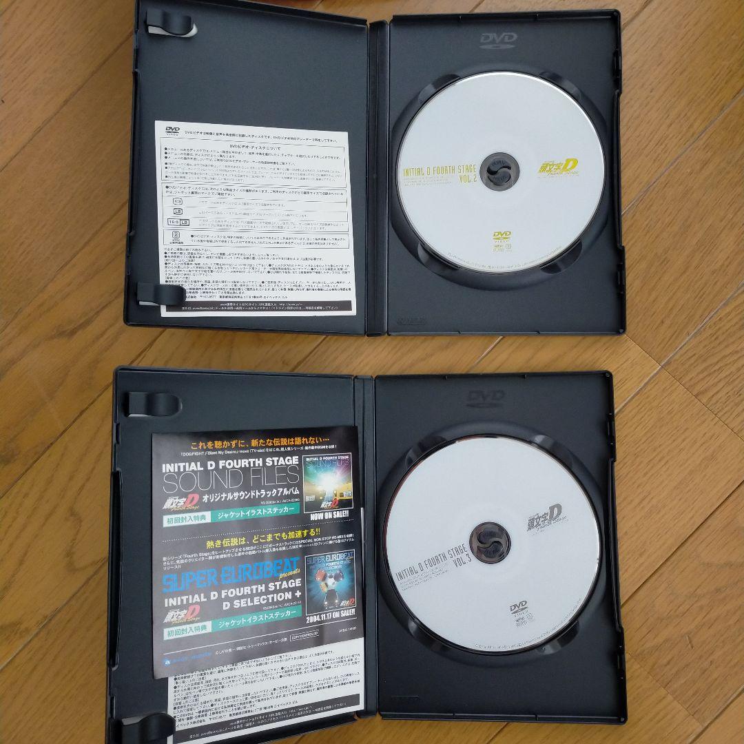 頭文字D　イニシャルd Fourth Stage VOL.1~5セット　DVD