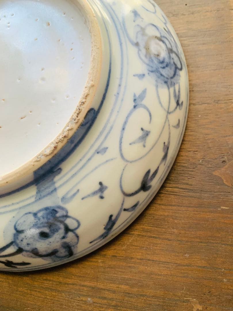 中国明時代早期染付お皿