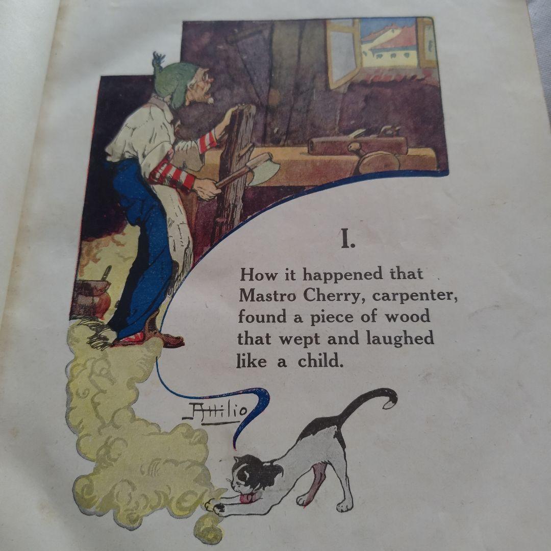 1929年マクミラン社発行 ピノキオの冒険