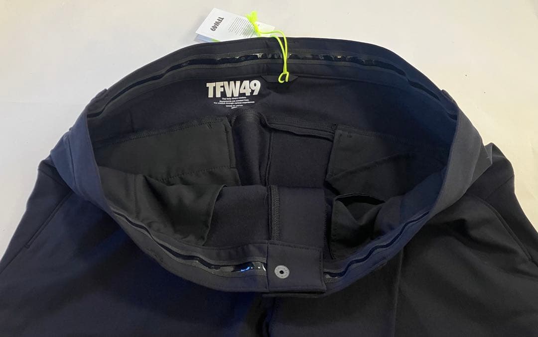 TFW49 ウォーム アンクル スリム パンツ 未使用タグ付 XL 裏起毛 秋冬