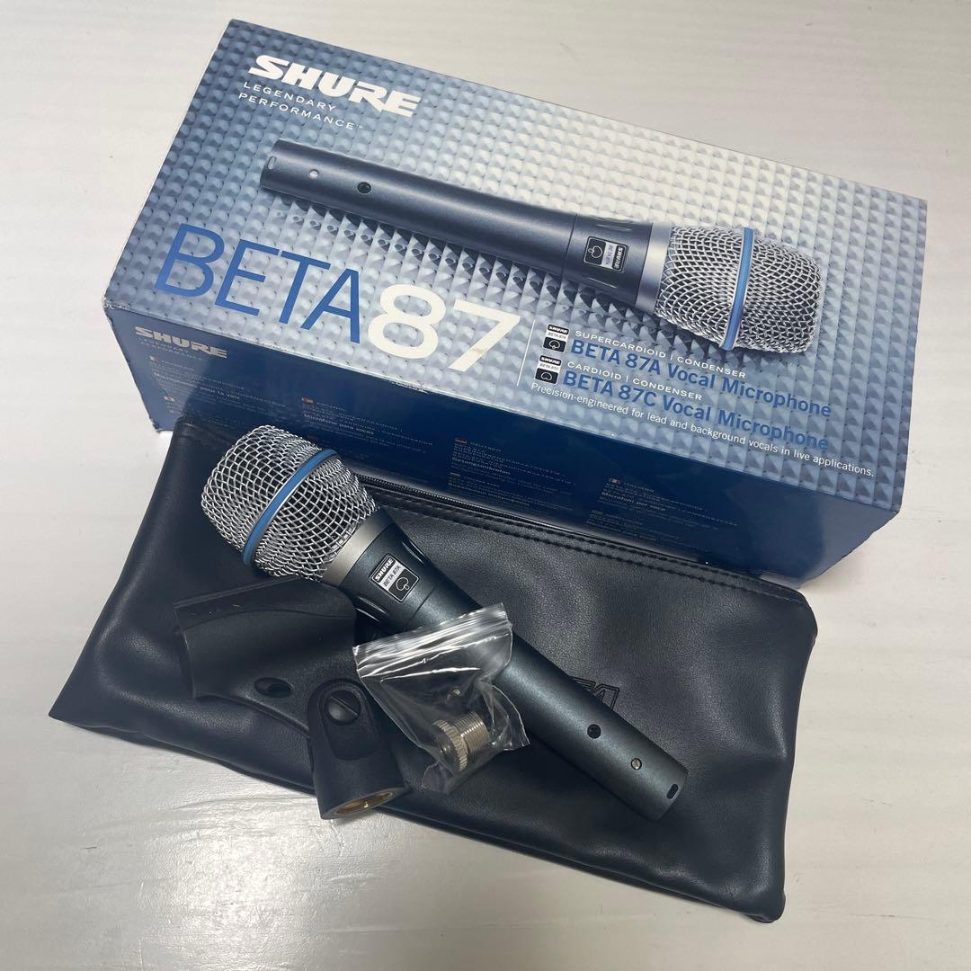 【野口】SHURE BETA87 コンデンサーマイク