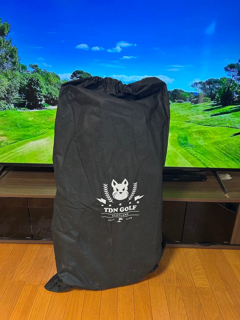 スコットランド　TDN スタンド式キャディバッグ ティファニーカラー