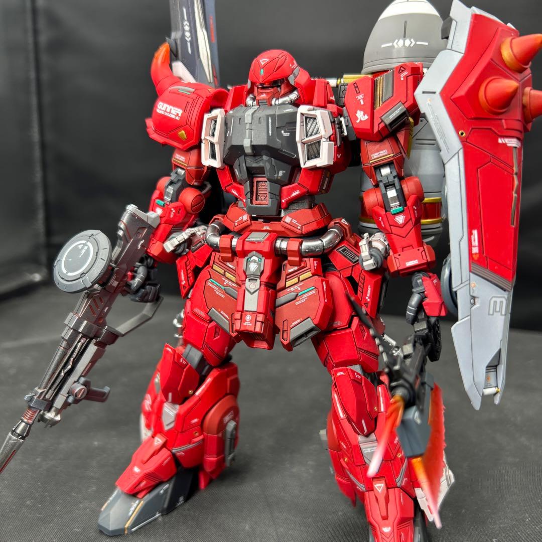 ガンプラ　塗装済み完成品　修正改造　MG