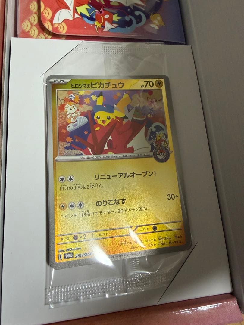 ポケモンセンター ヒロシマ スペシャルBOX 開封済み